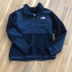 THE NORTH FACE black zip up fleece jacket